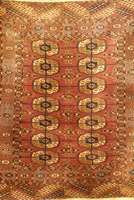 Buchara, Turkmenistan, um 1900, Wolle auf Wolle, ca. 131 x 105 cm, SchÄtzwert: 1800.- EURO, EHZ: 3
