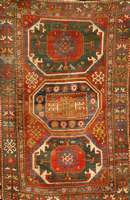 Chajli Antik, SÜdrußland Ostkaukasus Schirw angebiet, um 1900, Wolle auf Wolle, ca. 214 x 140 cm, Ehz: 4, SchÄtzwert: 3500,- EURO. SchÖn er ...