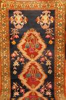 Meschgin, Persien, um 1950, Wolle auf Baumwolle, ca. 300 x 136 cm, SchÄtzwert: 1400.- EURO, EHZ: 3. Dunkelblauer Fond.