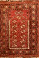 Erzari, Afghanistan, ca. 60 Jahre, Wolle auf Wolle, ca. 114 x 90 cm, SchÄtzwert: 450.- EURO, EHZ: 3-4. Seltenes Gebetsmotiv.
