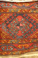 Shasawan, Persien, um 1900, Wolle auf Wolle, ca. 200 x 160 cm, SchÄtzwert: 1500.- EURO, EHZ: 2 (ein kleines Loch), selten