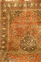 Keschan, Persien, ca. 60 Jahre, Wolle auf Baumwolle, ca. 520 x 330 cm, SchÄtzwert: 3500.- EURO, EHZ: 3 (abraschiert), sehr Selten es Maß.