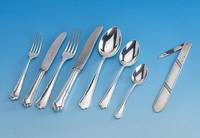 BriefÖffner, deutsch um 1900, 925er Silber, reiner Jugendstil, mit integriertem Messer, blau emailliert (besch.), Spitze min. besch., L. ca. 20 cm