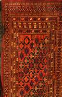 Saryk Torba, Turkmenistan, um 1900 antik, Wolle auf Wolle, ca. 125 x 43 cm, SchÄtzwert: 1100.- EURO, EHZ: 3