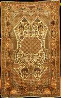Esfahan Antik, Zentralpersien, um 1900/1910 antik, Wolle auf Baumwolle, ca. 210 x 133 cm, SchÄtzwert: 5900.- EURO, EHZ: 2 (Altersbedingt in einen ...