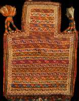 Seltene Kordi Salztasche, Persien, um 1900 antik, Wolle auf Wolle, ca. 45 x 45 cm, SchÄtzwert: 1200.- EURO, Pflanzenfarben, EHZ: 2 ...