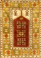 Kars Alt, TÜrkei, um 1920, Wolle auf Wolle, ca. 126 x 85 cm, SchÄtzwert: 1300.- EURO, EHZ: 2. Selten.