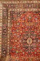 Maschad, Persien, um 1950, Wolle auf Baumwolle, ca. 408 x 310 cm, SchÄtzwert: 2800.- EURO, EHZ: 3. Gute und feste KnÜpfquali tÄt.