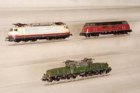 Diesellok, MÄrklin, 60er J., Spur HO, Nr. 3021, Betr.-Nr. V 200 006, l. bespielt, lt. Einl. intakt (re. oben)