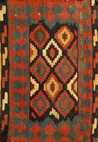 Taschenfront gewebt, Gasgai Persien, um 1920, Wolle auf Baumwolle, ca. 85 x 40 cm, SchÄtzwert: 450.- EURO, EHZ: 3, Pflanzenfarben