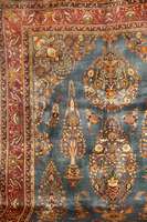 Kaschmar, Persien, ca. 60 Jahre, Wolle auf Baumwolle, ca. 393 x 299 cm, SchÄtzwert: 2600.- EURO, EHZ: 3. Selten durch seine außerg ewÖhnliche ...