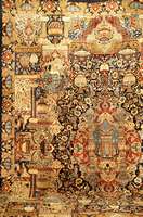 Kaschmar, Persien, ca. 60 Jahre, Wolle auf Baumwolle, ca. 398 x 296 cm, SchÄtzwert: 3900.- EURO, EHZ: 2, Guter Erhaltungszustand, Die feste und ...