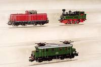 E-Lok, MÄrklin, 1964, Spur HO, Nr. 3011, E 44, intakt, guter Zustand, im orig. Karton (unten)