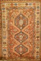 Gashgai, Persien, ca. 50 Jahre, Wolle auf Wolle, ca. 215 x 144 cm, Schätzwert: 550.- EURO, EHZ: 3-4