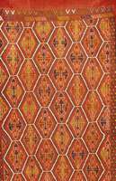 YÜrÜken Torba der Akkoyunlu, Taurusgebiet S ÜdtÜrkei, um 1900, Wolle auf Wolle, ca. 90 x 5 0 cm, SchÄtzwert: 1400.- EURO, (Cicim konturen ) ...