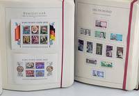 2 Briefmarkenalben DDR, z.T. gestempelt, zum großen Teil postfrisch 1948-1990, fast kpl., gut gefÜhrte Sammlung, alle hohen Werte dabei, nach ...
