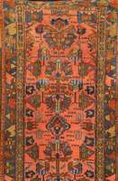 Lilian, Persien, ca. 70 Jahre, Wolle auf Baumwolle, ca. 205 x 96 cm, Schätzwert: 1600.- EURO, EHZ: 2-3, schöne freundliche Farben.