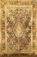 Ghom Seide, Persien, ca. 60 Jahre, reine Naturseide, ca. 210 x 139 cm, SchÄtzwert: 3500.- EURO, EHZ: 2 (Sehr Guter Zustand). Glan zreicher ...