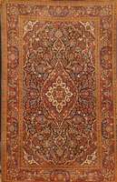 Keschan alt fein, Zentralpersien, um 1910/2 0 alt, feine hochwertige Korkwolle geknüpft au f Baumwolle, ca. 207 x 133 cm, Schätzwert: 690 0,- ...