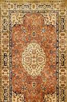 Esfahan Kork, China, ca. 30 Jahre, Korkwolle, ca. 155 x 90 cm, Schätzwert: 1100.- EURO, EHZ: 2-3, gute Knüpfqualität.