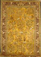 Ghom alt, Zentralpersien, um 1930/40 alt, Wolle auf Baumwolle min. Seidenanteil, ca. 311 x 205 cm, Ehz: 2 (Insgesamt befindet sich die ser Teppich ...
