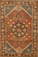 Bachtiar Antik, Persien, um 1910, Wolle auf Baumwolle, ca. 200 x 136 cm, Schätzwert: 1800.- EURO, EHZ: 4. Selten.