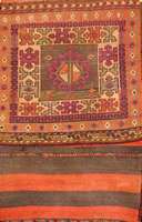 Shasavan Tasche, Persien, um 1920, Wolle auf Wolle, ca. 116 x 47 cm, Schätzwert: 950.- EURO, EHZ: 2 (Guter Zustand).