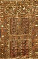Ersari Antik, Afghanistan, um 1900, Wolle auf Wolle, ca. 218 x 123 cm, Schätzwert: 1800.- EURO, EHZ: 2, Altersbedingt guter Zusta nd, reine ...