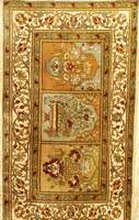 Hereke alt, Türkei, ca. 50 Jahre, reine Naturseide, ca. 80 x 50 cm, Schätzwert: 1800.- EURO, EHZ: 2, guter Zustand, glanzreiche Seide , seltenes ...