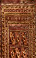 Torba Antik, Turkmenestan, um 1900, Wolle a uf Wolle, ca. 116 x 37 cm, Schätzwert: 1250.- EURO, EHZ: 3. Sammelwürdig, selten.