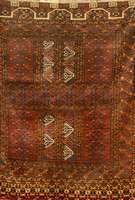 Engsi, Turkmenistan, um 1920, Wolle auf Wolle, ca. 177 x 150 cm, SchÄtzwert: 2200.- EURO, EHZ: 3-4, Selten und SammelwÜrdig, schÖn hierbei die ...