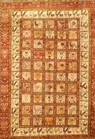 Sumakh alt, Azerbajan, um 1940, Seide auf Baumwolle, ca. 283 x 202 cm, Schätzwert: 2500.- EURO, EHZ: 2-3 (guter Erhaltungszustand ), flachgewebe, ...