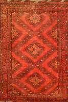 Dolatabad, Afghanistan, ca. 60 Jahre, Wolle auf Wolle, ca. 285 x 204 cm, SchÄtzwert: 980.- EURO, EHZ: 3, schÖner Afghane in außergewÖhnli cher ...