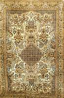 Ghom alt, Persien, ca. 50 Jahre, Wolle auf Baumwolle, ca. 213 x 142 cm, Schätzwert: 2300.- EURO, EHZ: 3 (altersbedingt guter Zusta and). Schöner ...