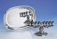 Anbietschale, 835er Silber, Wilkens Bremen, Gew. ca. 385 g, Maße ca. 28 x 21.7 cm, H. ca. 2.5 cm, Gebr.-sp.