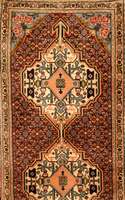 Seneh Bidjar, Persien, ca. 30 Jahre, Wolle auf Baumwolle, ca. 313 x 61 cm, SchÄtzwert: 950.- EURO, EHZ: 2, sehr strapazierfÄhig.