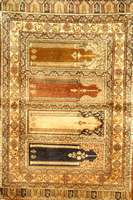 Kaisery, TÜrkei, ca. 50 Jahre, Flor seidig, ca. 136 x 90 cm, SchÄtzwert: 1100.- EURO, EHZ: 2. Guter Erhaltungszustand.