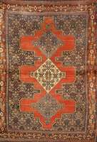 Senneh, Persien, ca. 50 Jahre, Wolle auf Baumwolle, ca. 148 x 109 cm, Schätzwert: 1200.- EURO, EHZ: 3, ausgezeichnete Knüpfquali t?t.