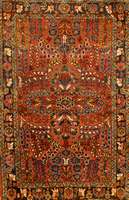 Lilian Antik, Persien, um 1910, Wolle auf Baumwolle, ca. 114 x 76 cm, SchÄtzwert: 850.- EURO, EHZ: 3. SchÖner Lilian in Typischer Must er und ...