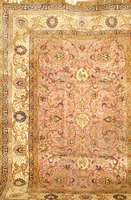 Amritza, Indien, ca. 60 Jahre, Wolle auf Baumwolle, ca. 345 x 251 cm, SchÄtzwert: 2800.- EURO, EHZ: 2, gesamt guter Zustand. Sch Öne ...