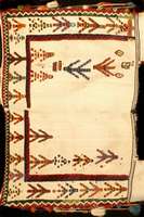Gashgai Pferdedecke, Persien, um 1910, Wolle auf Wolle, ca. 153 x 160 cm, SchÄtzwert: 1400.- EURO, EHZ: 2, Altersbedingt in einen gu ten Zustand.
