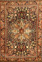 Ahar, Persien, um 1920, Wolle auf Baumwolle, ca. 192 x 136 cm, SchÄtzwert: 1300.- EURO, EHZ: 3, schÖn hierbei das Kunstvo ll gezeichnete ...