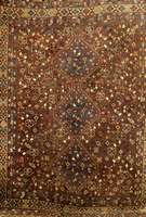 Ghaschgai, Persien, um 1920, Wolle auf Wolle, ca. 273 x 214 cm, SchÄtzwert: 900.- EURO, EHZ: 4-5, seltenes Motiv.