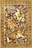 Ghom alt, Persien, ca. 50 Jahre, Wolle auf Baumwolle, ca. 116 x 80 cm, SchÄtzwert: 1300.- EURO, EHZ: 2 guter Zustand, gereinigt.