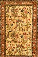 Esfahan alt, Persien, um 1950, Wolle auf Baumwolle, ca. 167 x 107 cm, SchÄtzwert: 1100.- EURO, EHZ: 2 Sehr guter Zustand. Selten es Motiv.