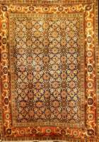 Weramin, Persien, ca. 40 Jahre, Wolle auf Baumwolle, ca. 193 x 140 cm, SchÄtzwert: 1800.- EURO, EHZ: 2. Sehr guter Zustand, hervo rragende Woll ...