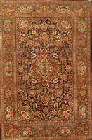 Keschan Kork alt, Zentralpersien, um 1910, Korkwolle, ca. 205 x 140 cm, Schätzwert: 6500. - EURO, EHZ: 2 (altersbedingt in einen ausgeze ichnet ...