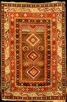 Shirwan Antik, Kaukasus, um 1890, Wolle auf Wolle, ca. 156 x 108 cm, Schätzwert: 3900.- EURO, EHZ: 3 (altersbedingt in einen guten Zus tand), ...