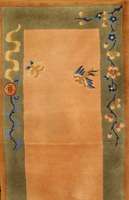 China, ca. 30 Jahre, Wolle auf Baumwolle, ca. 341 x 72 cm, Schätzwert: 1300.- EURO, EHZ: 2-3, seltenes Ma?
