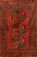 Afghan, ca. 40 Jahre, Wolle auf Wolle, ca. 194 x 137 cm, Schätzwert: 950.- EURO, EHZ: 3 , guter Zustand.